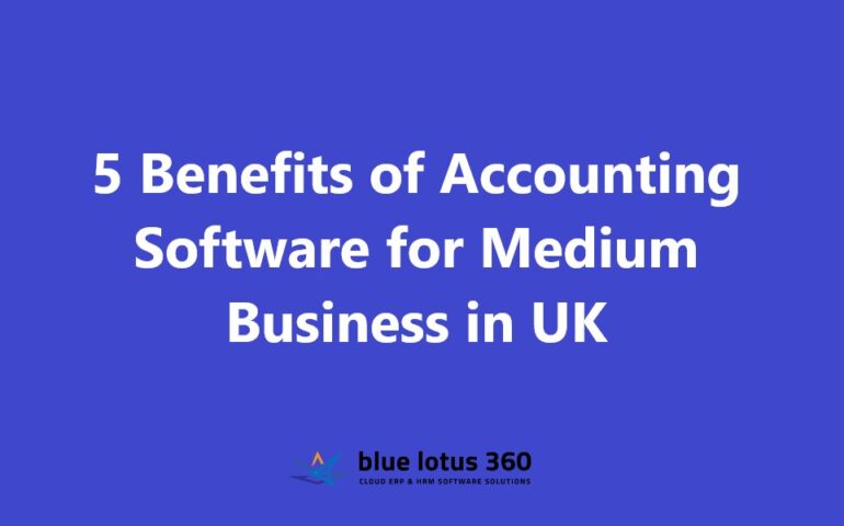 Accounting Software for Medium Business in UK