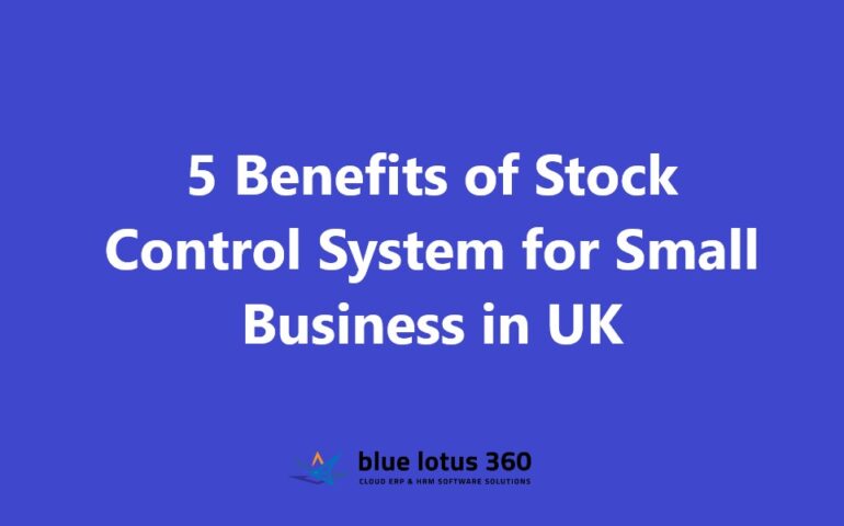 Stock Control System for Small Business in UK