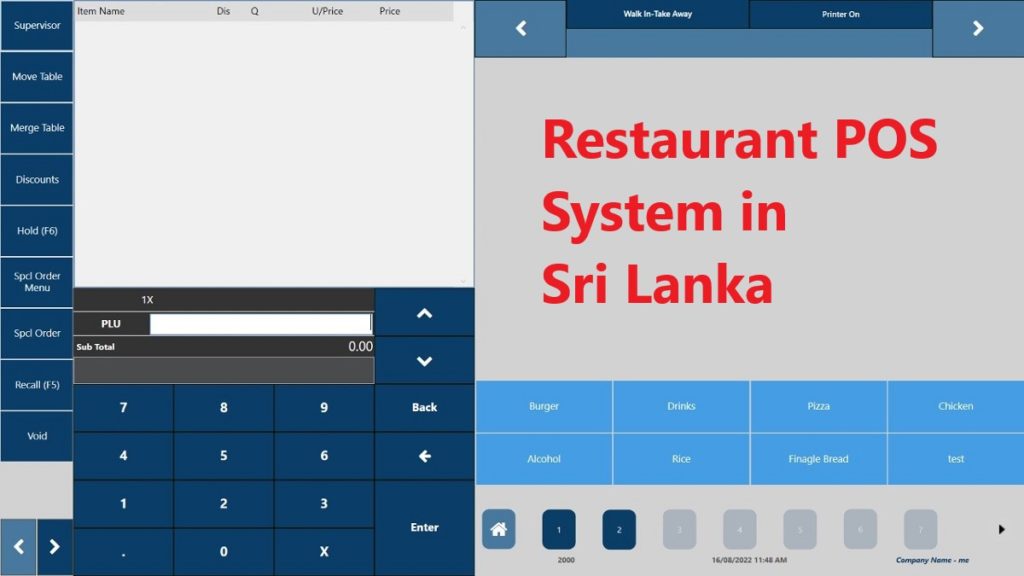 Restaurant POS System in Sri Lanka Choose Blue Lotus 360
